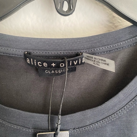 Alice + Olivia Chrissy Ruched Tank - Picture 4 of 8